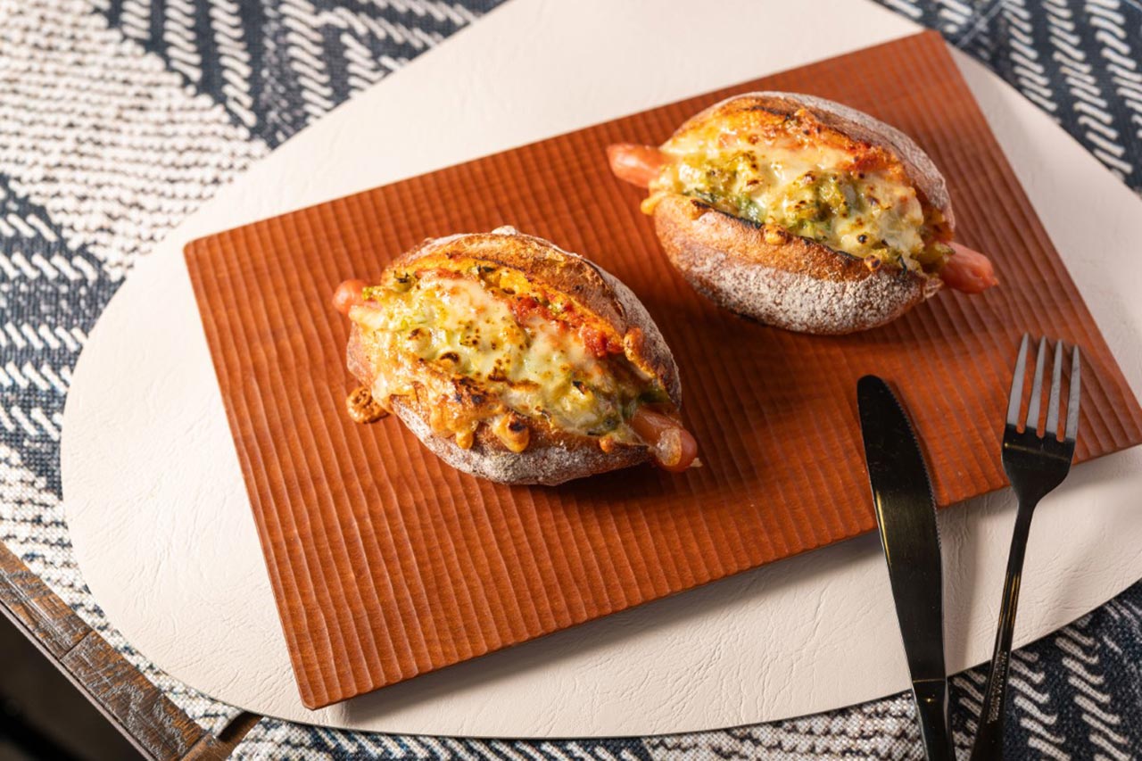 春キャベツのホットドッグ...